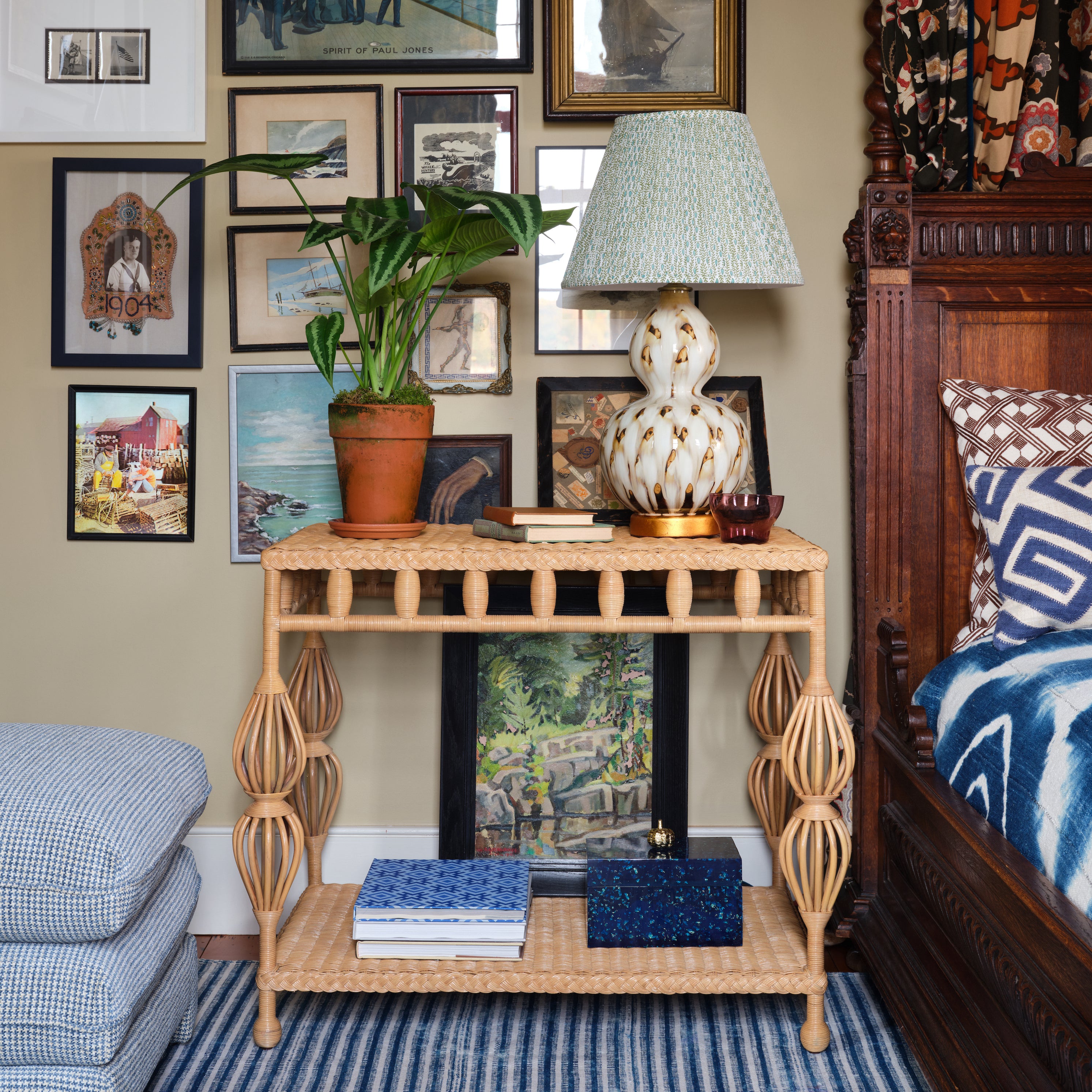 Putnam Lampshade (Green) – Bunny Williams Home