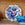 Ruffle Nesting Trays (Ivory/Umber/Blues - Set of 3)
