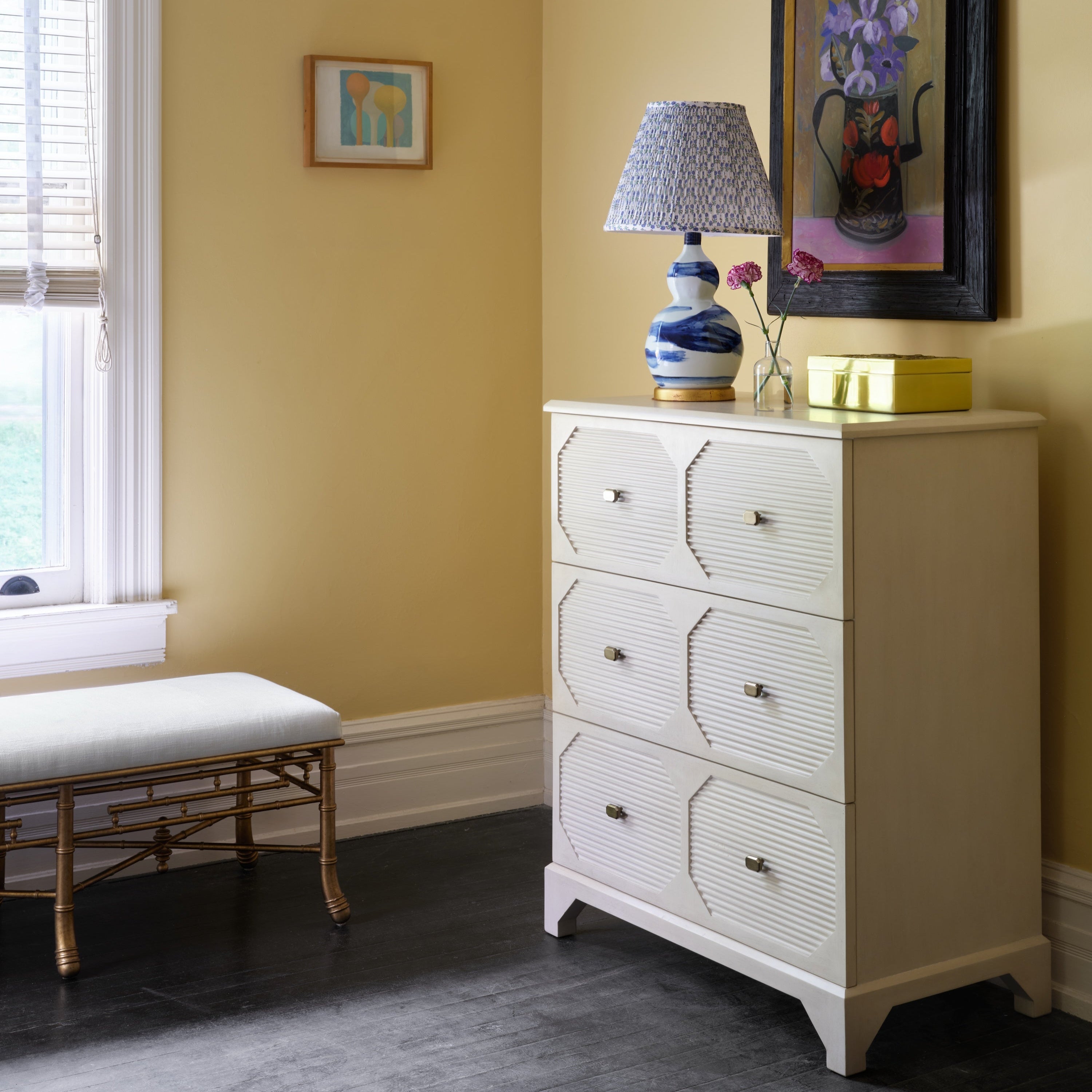 Spring Starflower Lampshade – Bunny Williams Home