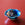 Turquoise and blue Trinket Bowl by Matin Malikzada for Bunny Williams Home