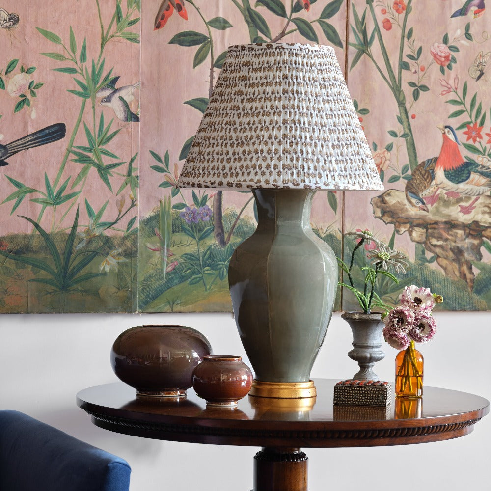 Wild Ginger Lampshade - Bunny Williams Home Lampshades