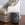 Pheasant Feather glazed ceramic Garden Stool in blue by Bunny Williams home