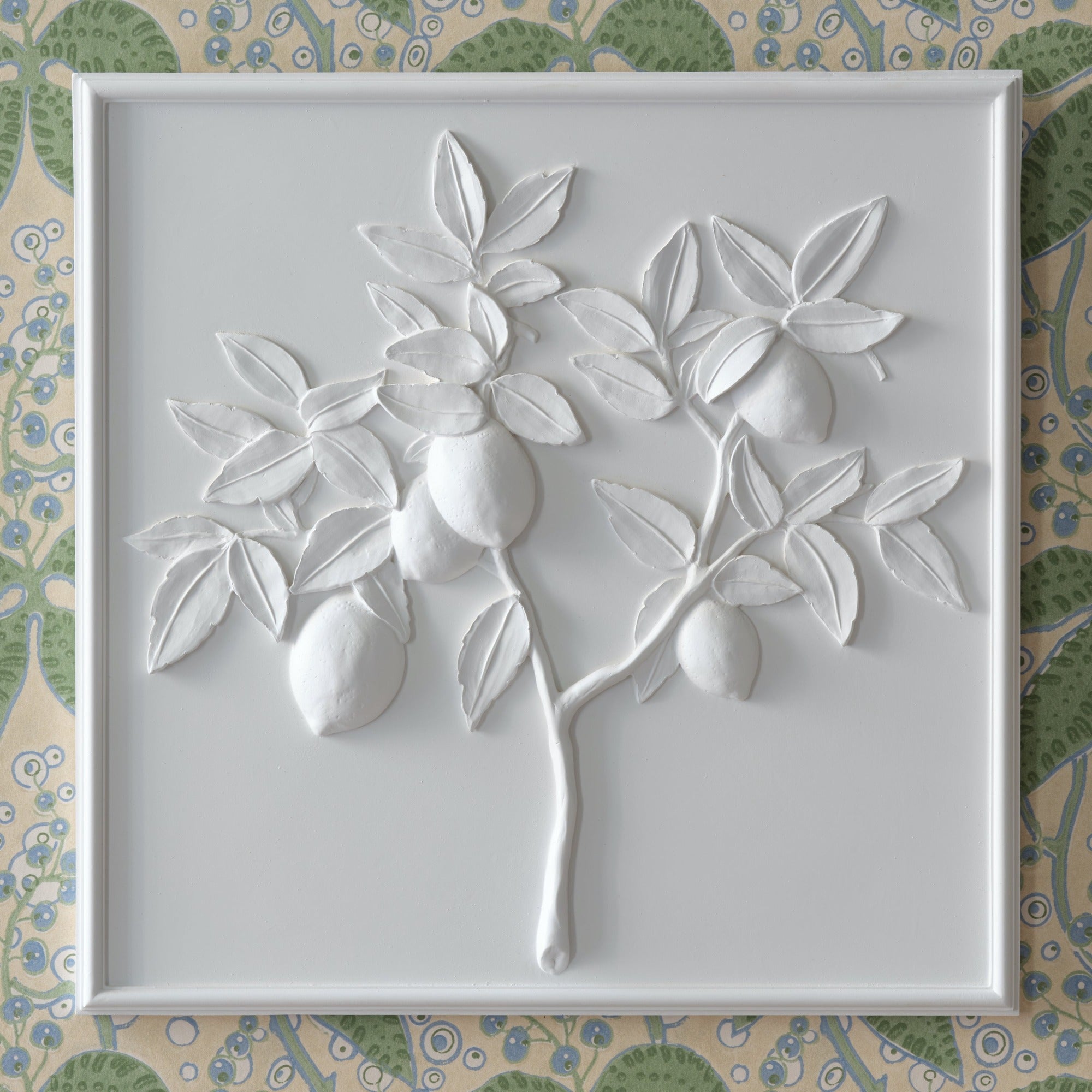 Lemon Plaster Panel - Bunny Williams Home Wall Art