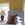 Vintage Robert Kime Silk Multi-Stripe Pillow for Bunny Williams Home