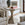 Hourglass Table (Silver)