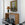 Pheasant Feather Garden Stool (Blue)