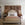 Hibiscus Sofa Throw or Bed Coverlet (Natural)
