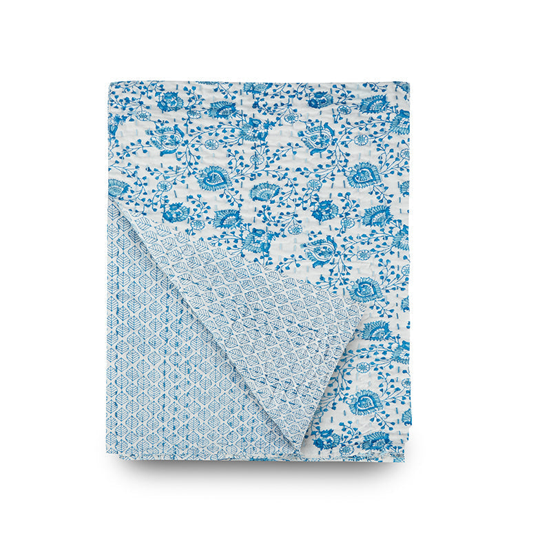 Bunny Williams Flora Throw and Coverlet - Thumbnail 3