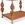 Wicker Kenan Side Table in Bunny Williams Home