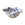 Trinket Bowl (Ivory/Blue - 6")