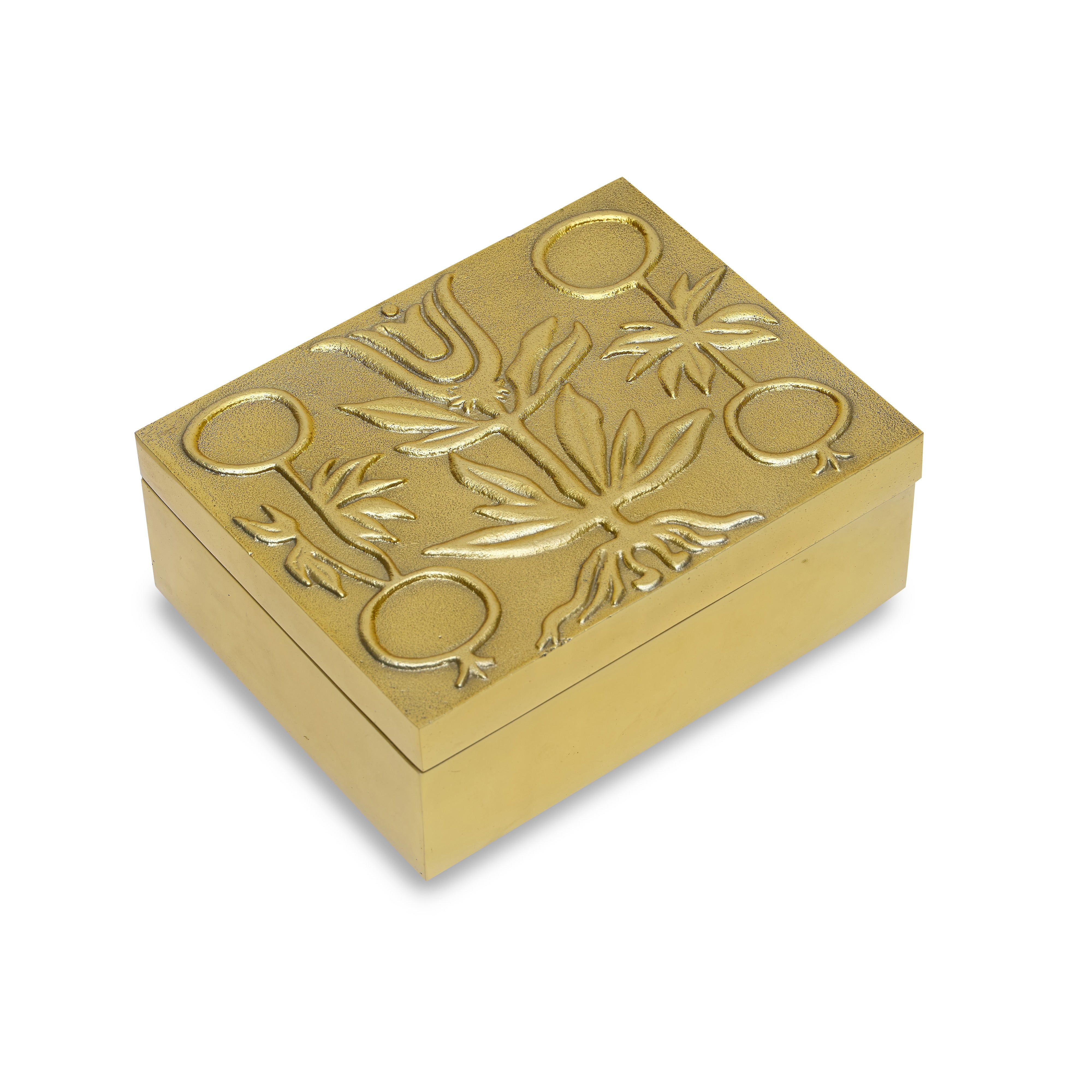 Brass Tulip Box by Bunny Williams Home