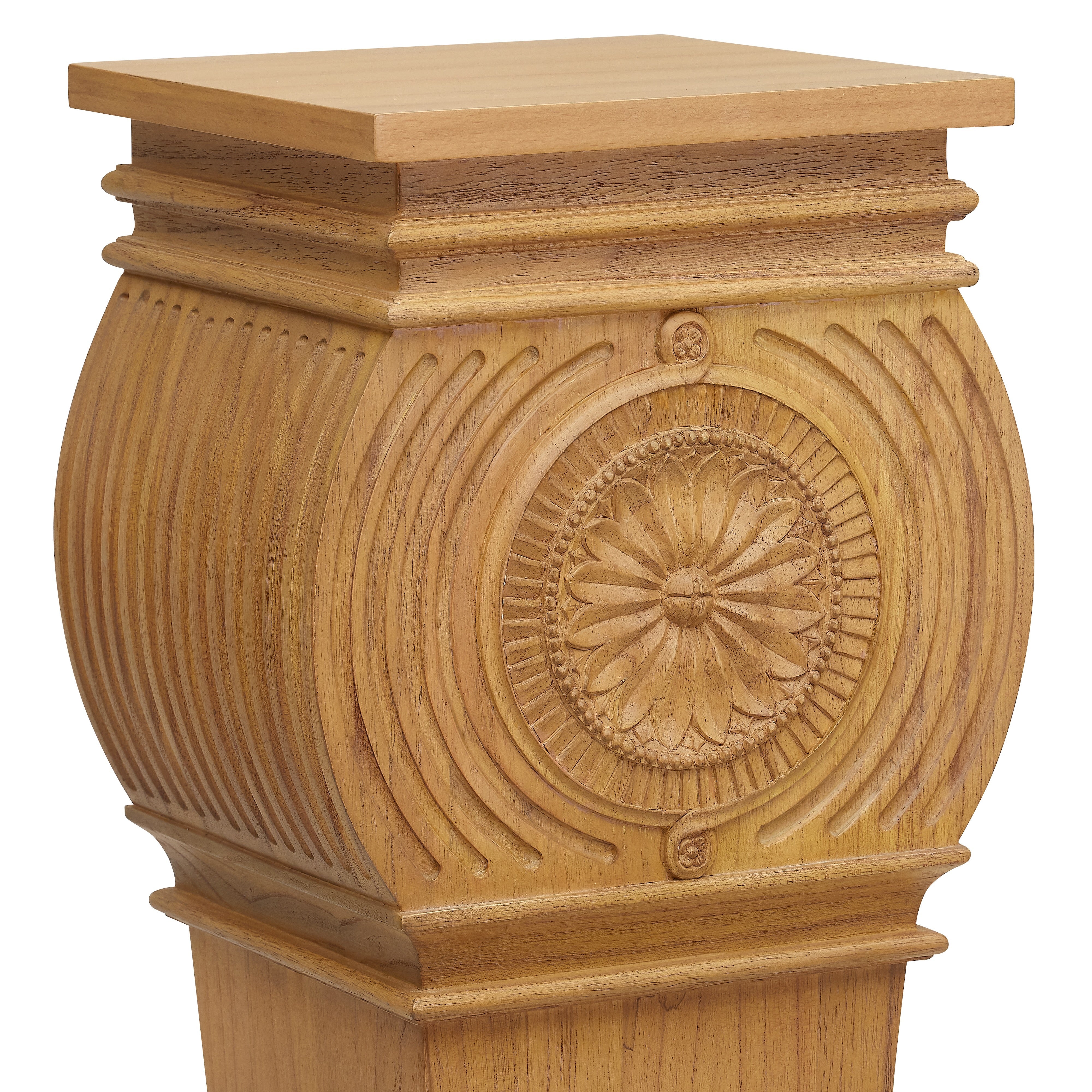 Gustave Pedestal - Washed Pine (45.5