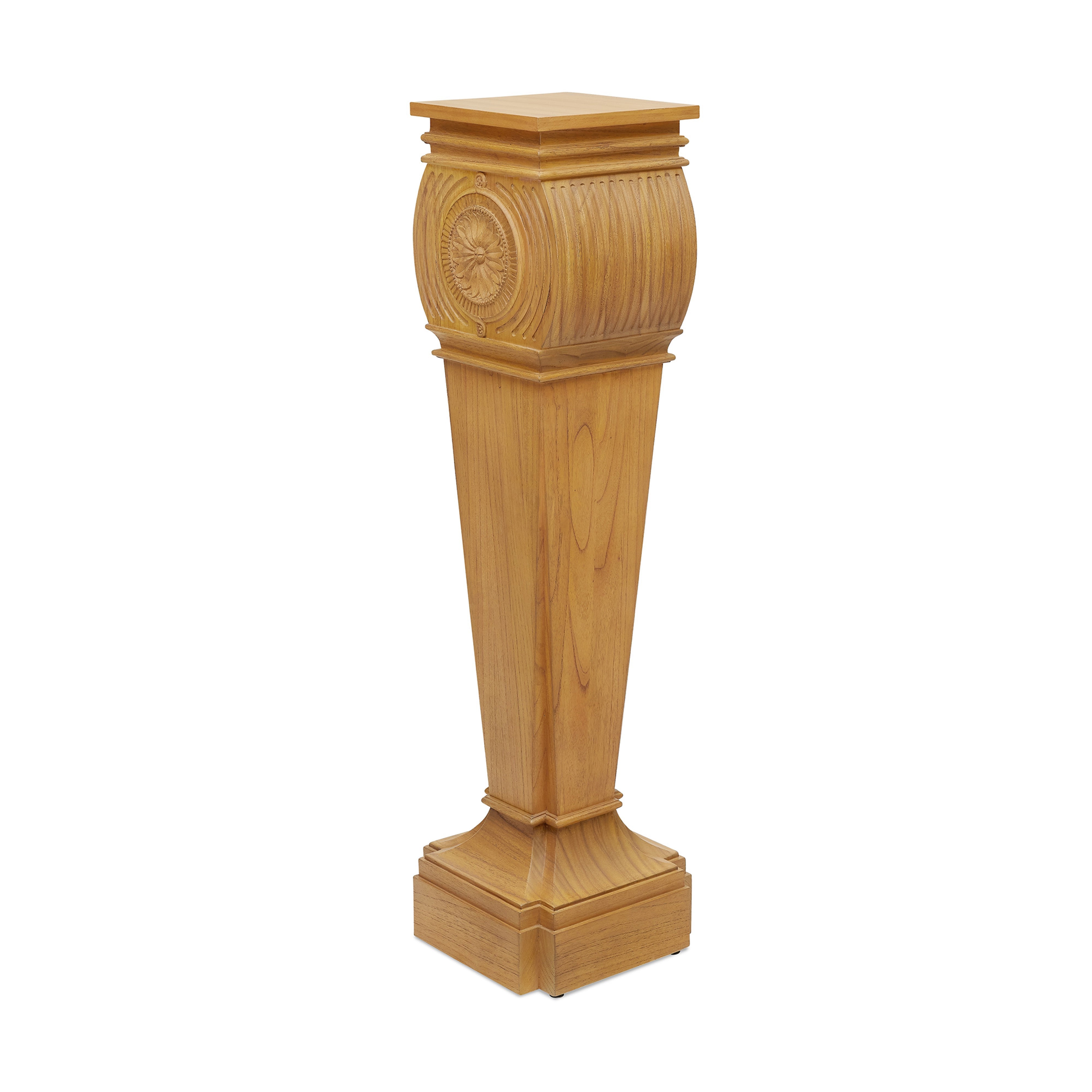 Gustave Pedestal - Washed Pine (45.5