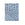 Hibiscus Sofa Throw or Bed Coverlet (Blue)