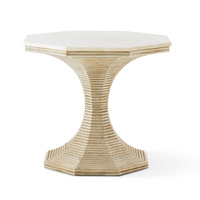 最終値下げ　Emma Davis「Lime Table」 Hourglass Side Table (Silver) by Bunny Williams Home