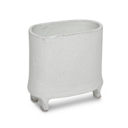 White Pottery Vessel by Steve Cook - II