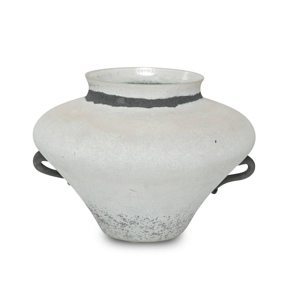 mid 20th-century scavo murano glass vase