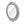 Large Vintage Silver Wreath Mirror