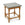 Outdoor Potting Side Table with teak legs