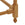 Outdoor Potting Side Table with teak legs