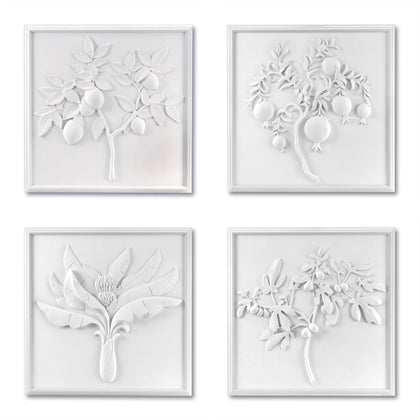 Plaster Panels - Set of 4