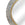 Round mirror with decorative silver frame on a white background