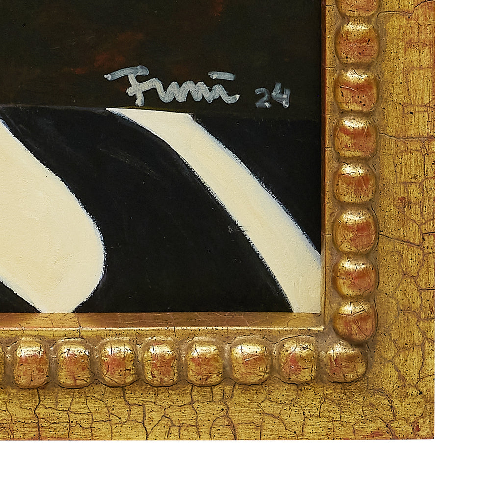 three peonies by john funt, 2024 (42" x 27")