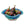 Turquoise and blue Trinket Bowl by Matin Malikzada for Bunny Williams Home