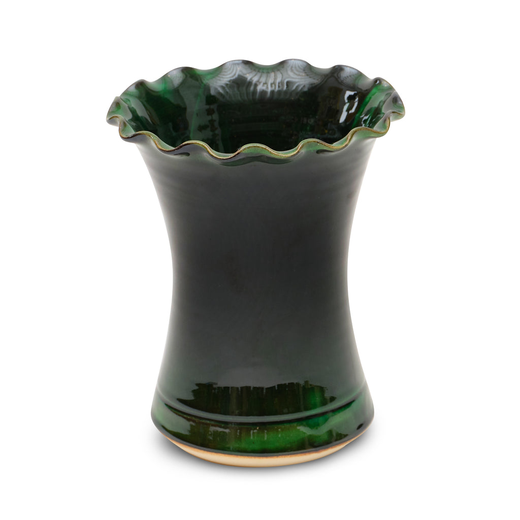 jade wide mouth carafe vase by matin malikzada for bunny williams home