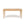 Beige desk on a white background