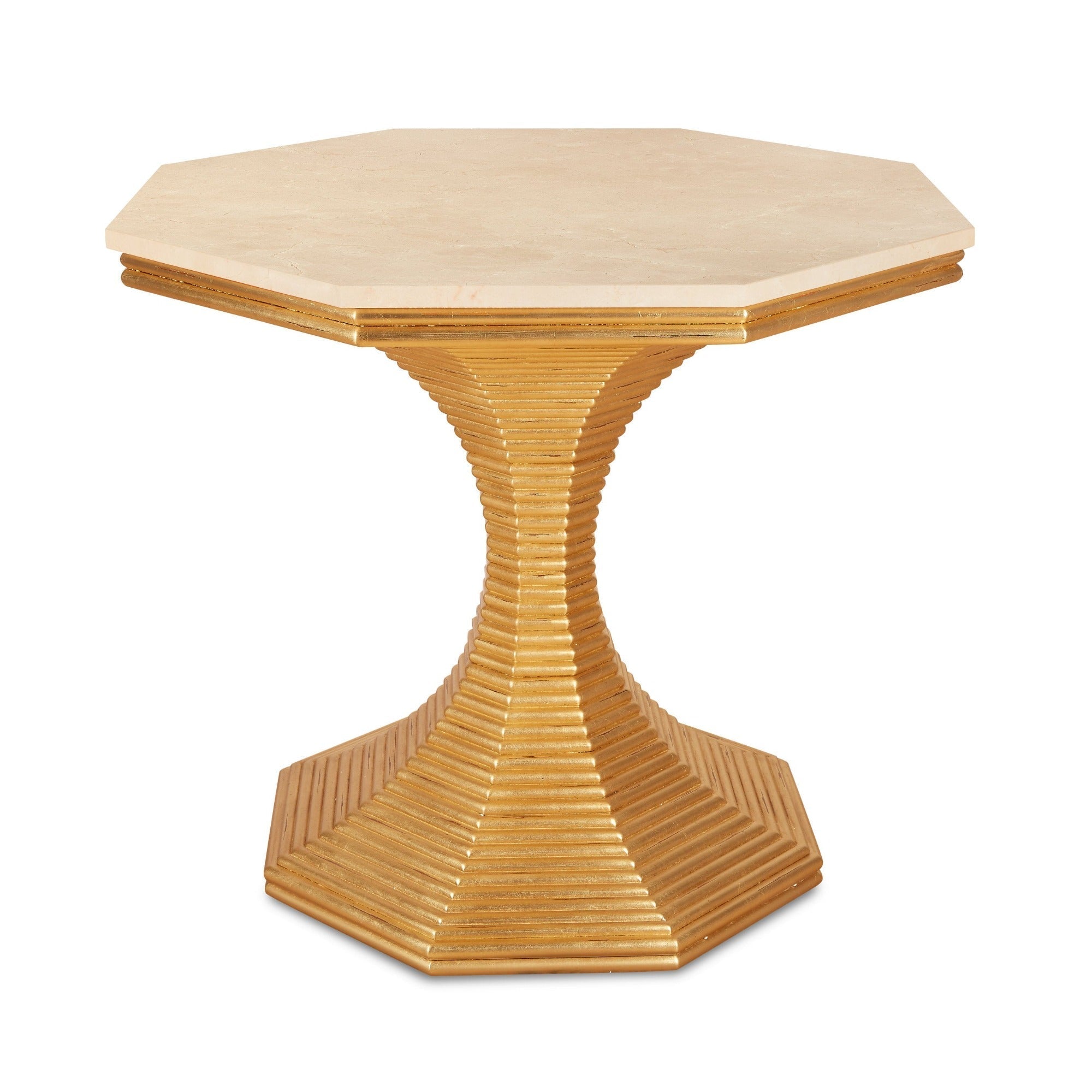Hourglass Table (Gold)