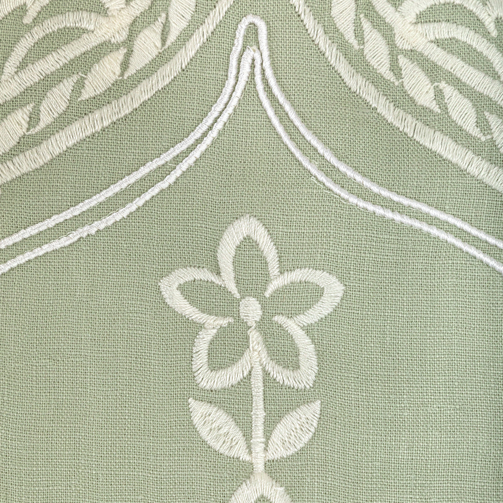 hayes embroidery (celery)