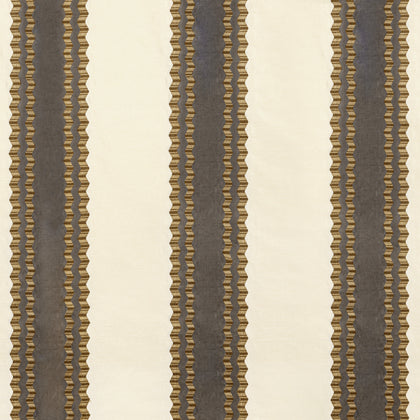Waldon Stripe Fabric (Brown)