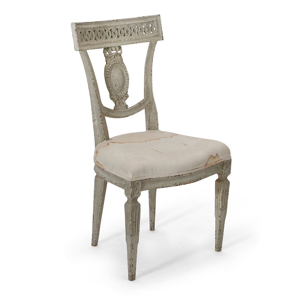 gustavian side chairs (pair 2)