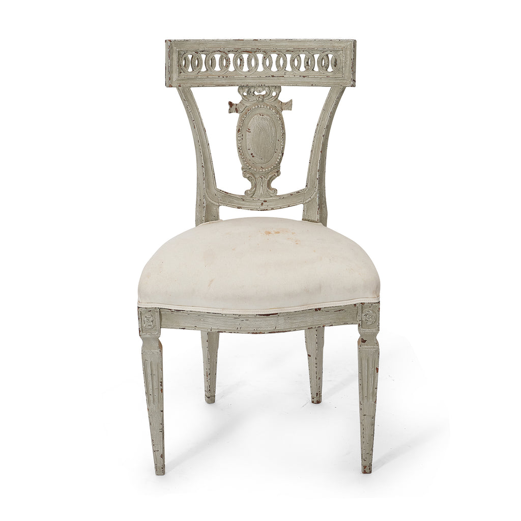 gustavian side chairs (pair 1)