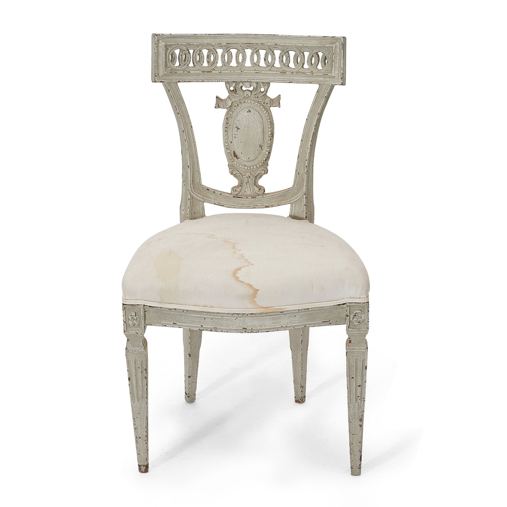 gustavian side chairs (pair 1)