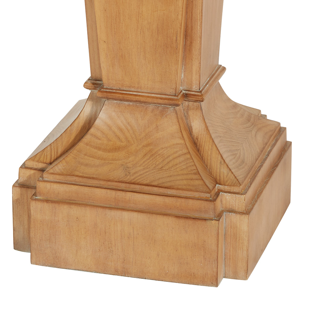 gustave pedestal (washed pine)