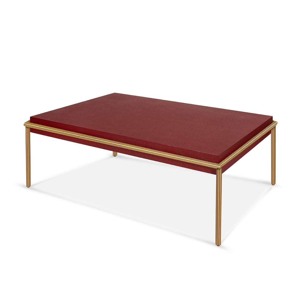 zola coffee table (red)