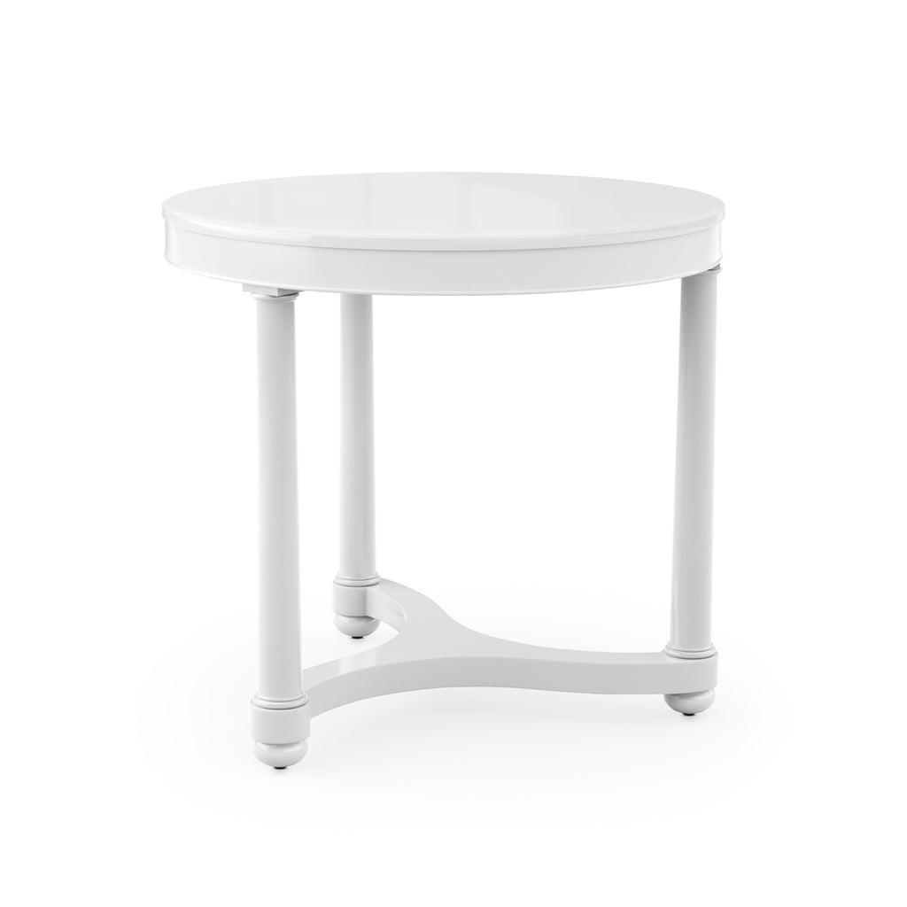gwendolen side table (white)