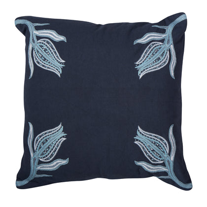 Lalea 20" Pillow (Indigo)