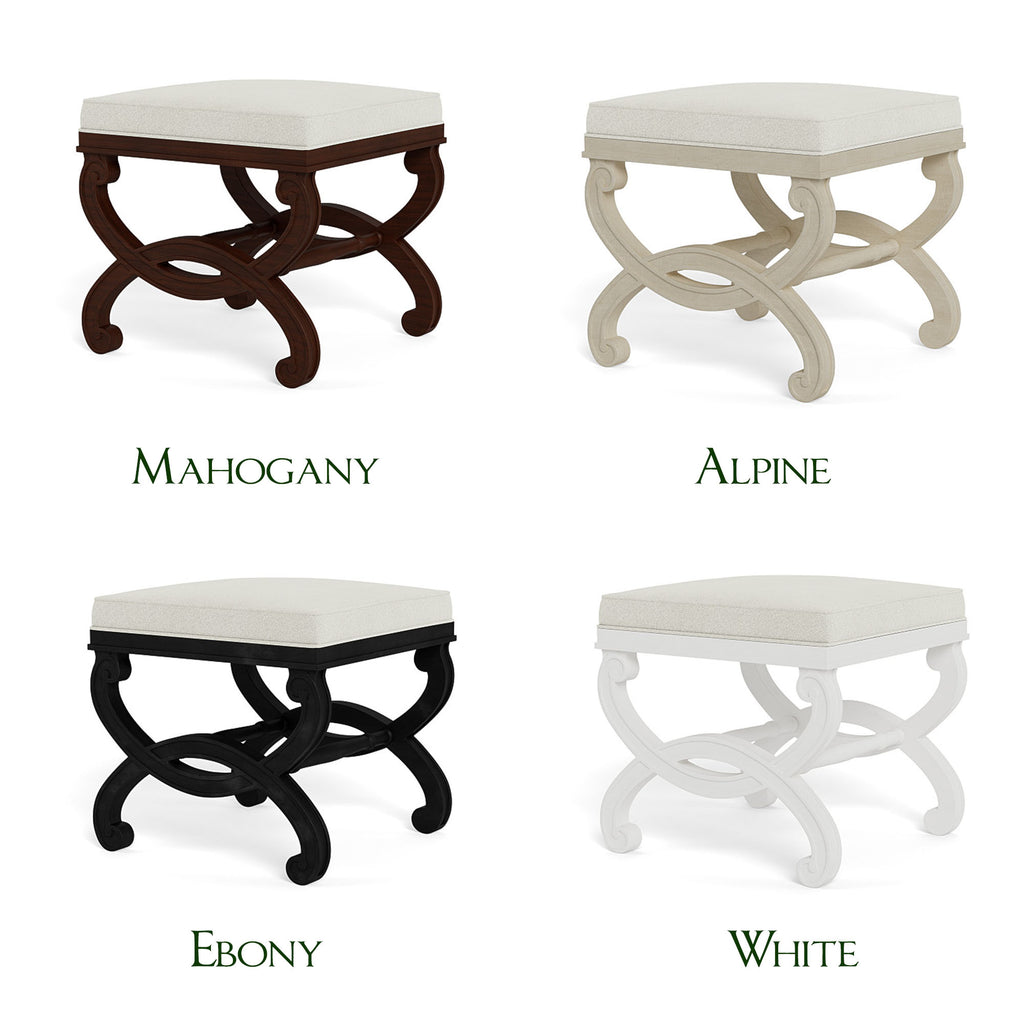 upholstery leg finish samples